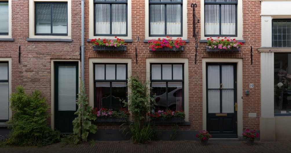 house front view