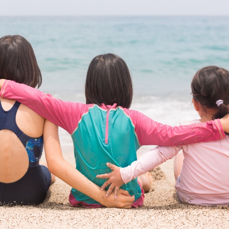 kids at beach