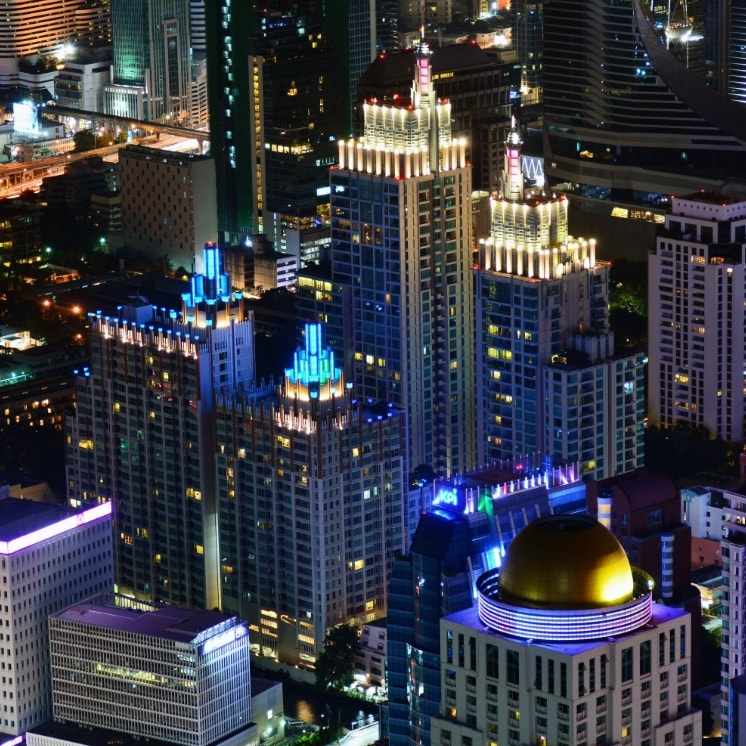 View of City Skyline