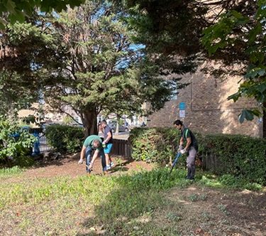 UK Volunteer Day Age UK HandsOn London Planting