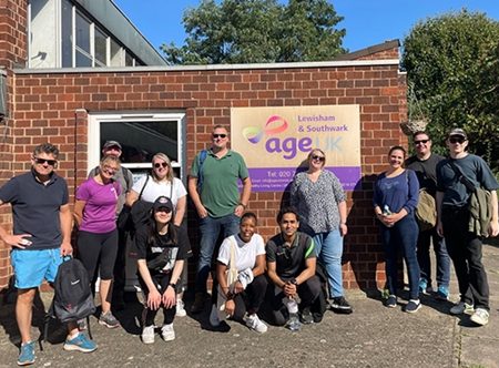 UK Volunteer Day Age UK HandsOn London Team Photo