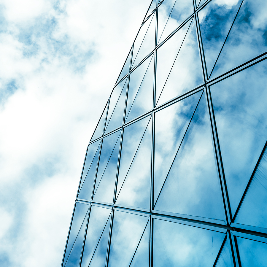 Modern, Office, Building, Detail, Glass, Surface