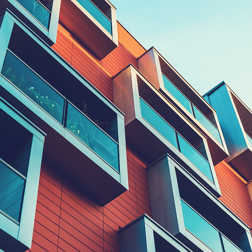 Beautiful and High Contrast Architecture