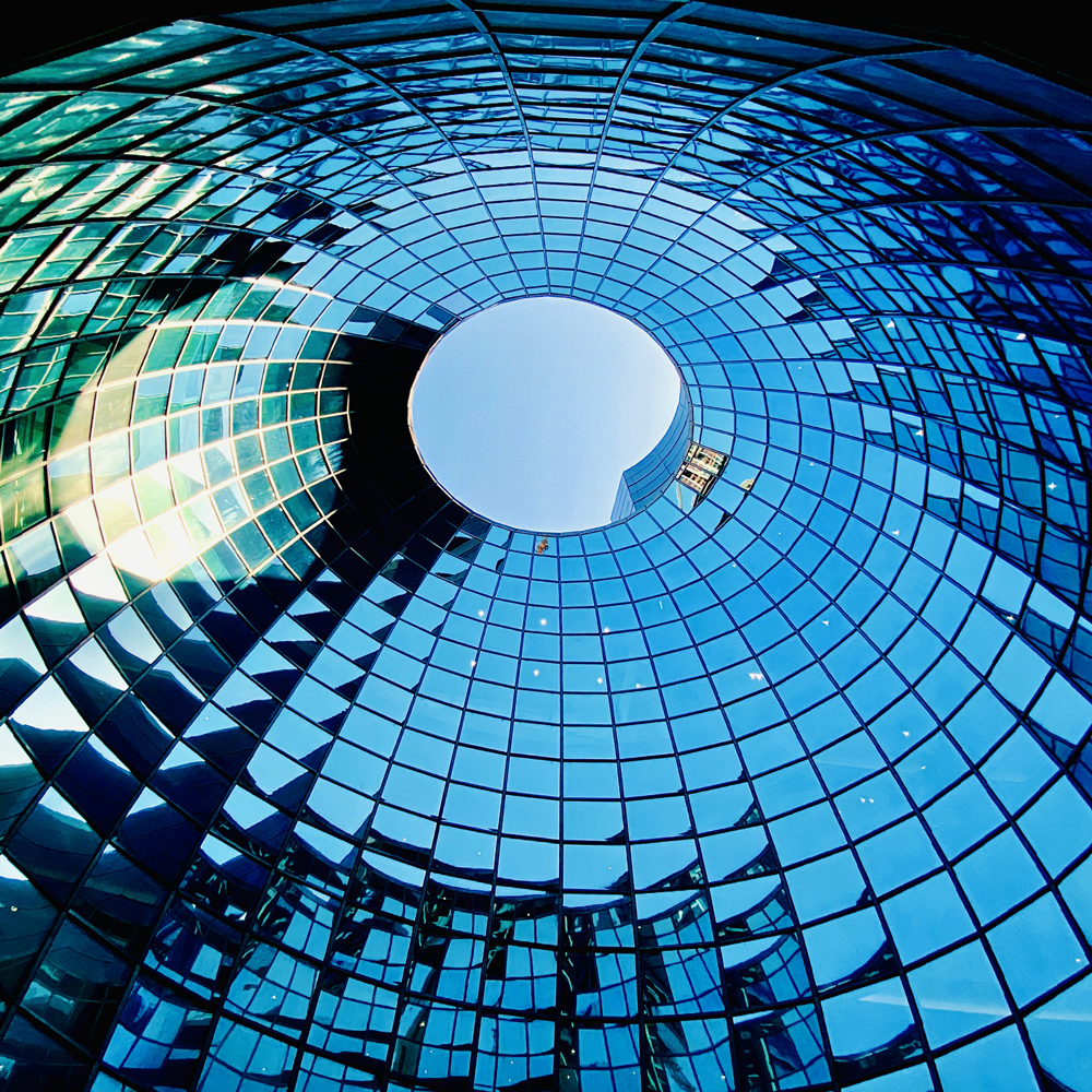 Abstract Modern Building